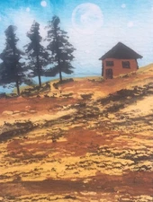 Aceo Original Mixed Media Art