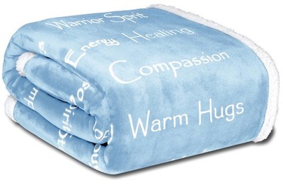 WOLF CREEK BLANKET Co. - Compassion Blanket - (50x65) Strength Courage Super Sof