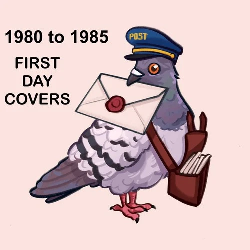 FDC s - 1980 1981 1982 1983 1984 - Cotswold Mercury Stuart Philart Royal Mail