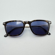 Tom Ford Sunglasses Arnaud-02 TF625 52V Havana Frame Blue Lens 53-20-145 New