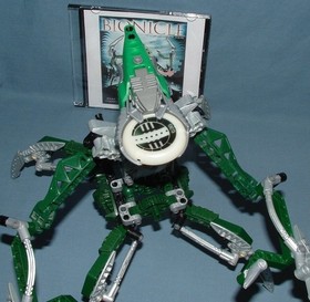 BIONICLE: TITANS; NIDHIKI SET NO. 8622 - LEGO - 2004 - USED