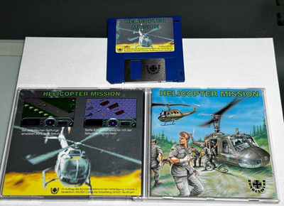 Commodore Amiga Helicopter Mission CD PC Spiel | DEUTSCH   SEHR GUT