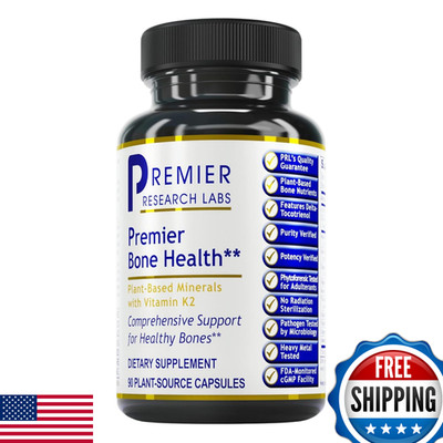Premier Research Labs Premier Bone Health - Bone Health Vitamins Bone Strength