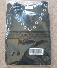 Quacker Factory New Long Sleeve Beaded Glam Grommet Knit Tunic Black  Pockets L