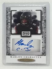 Marlon Character 2021 SAGE Premier Draft - Autographs AUTO #A36 - Louisville