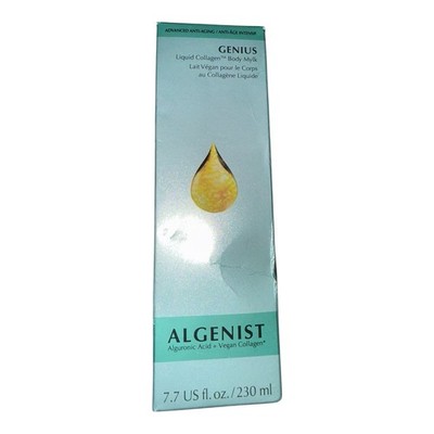 Algenist Genius Liquid Collagen Body Mylk 7.7oz/230ml Vegan Collagen Moisturizer