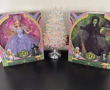 Wicked Elphaba & Glinda NRFB SEALED *Lot Of Two*