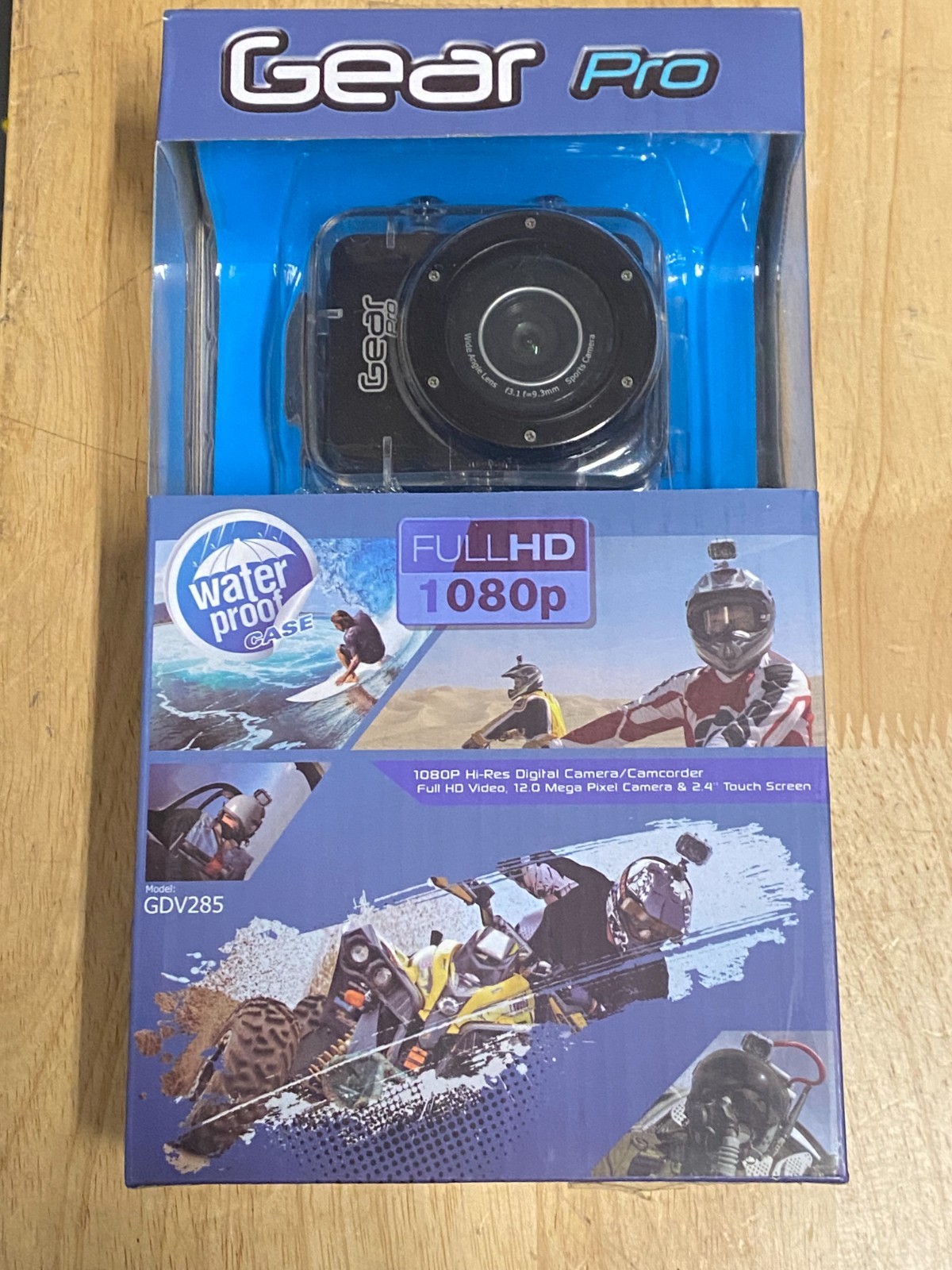 Gear Pro HD 1080P Action Camera Hi-Res Digital Camera/Camcor