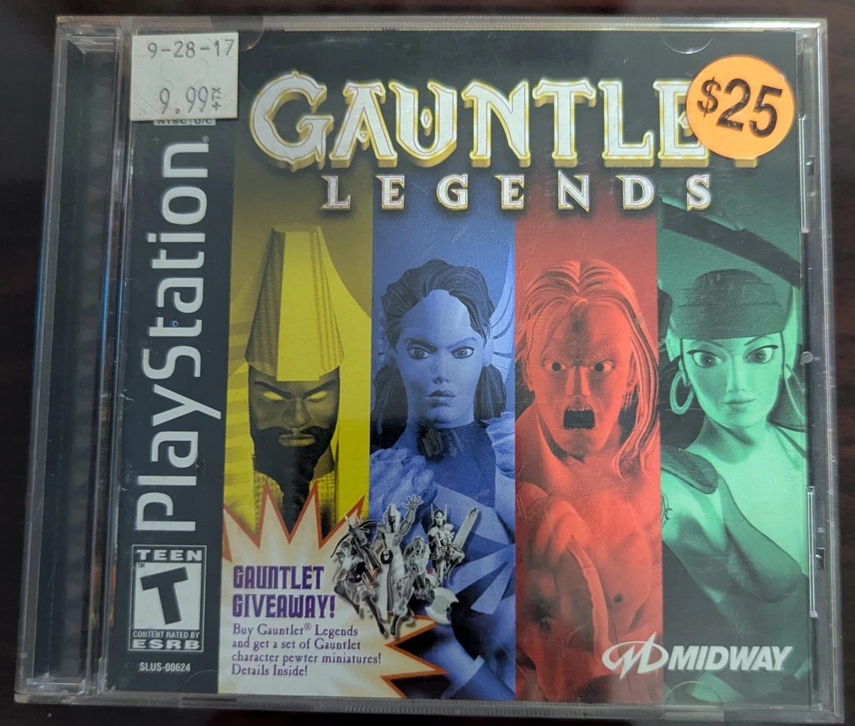 Jeu PS1 Gauntlet Legends – PAL – Bon état – Playstation 1