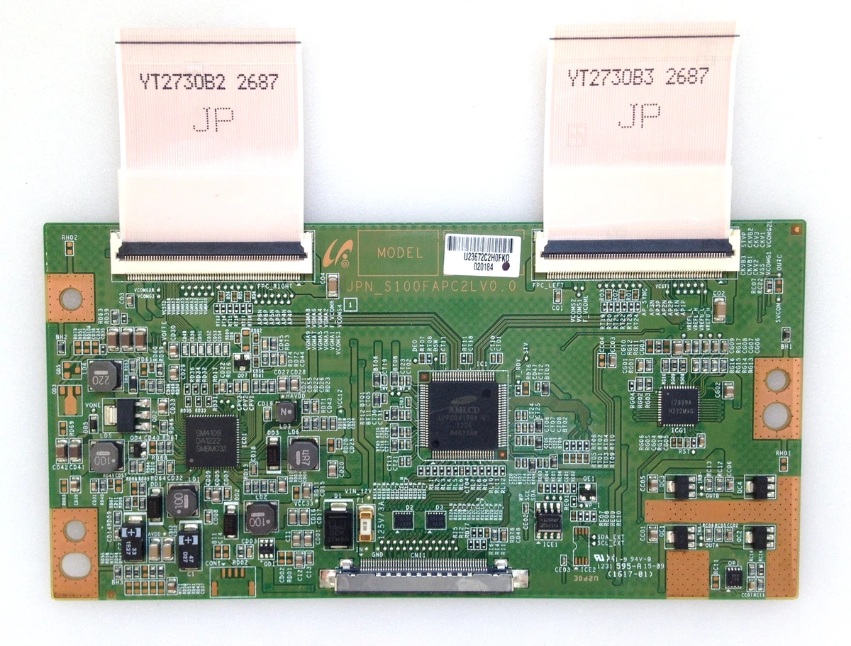Tarjeta T-CON Para TV Toshiba Y Otras - Modelo 6870C-0142B(2L) / LC320W01-SLA1 - Repuesto Universal