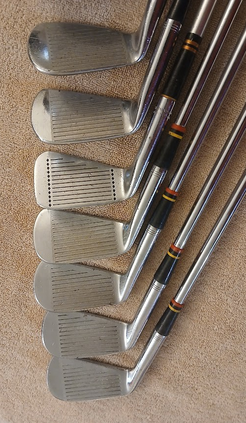 TZ GOLF - VINTAGE Spalding Top Flite BLADES 2-PW Irons 53*, 56