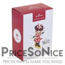 Hallmark Keepsake 2025 Sunny Chic Disney Minnie Mouse Ornament