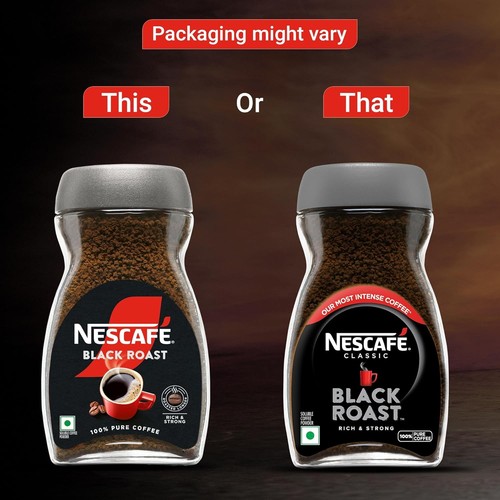 Nescafé Café Instantané Torréfié NoirI Torréfié Plus Long Pour Une Tasse Plus Forte I 90g, Pot - Photo 3/6
