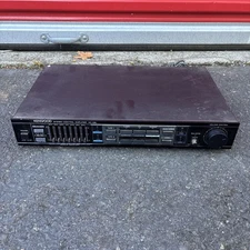 Kenwood KC-105 Vintage Preamp Stereo Control Amplifier Black Works