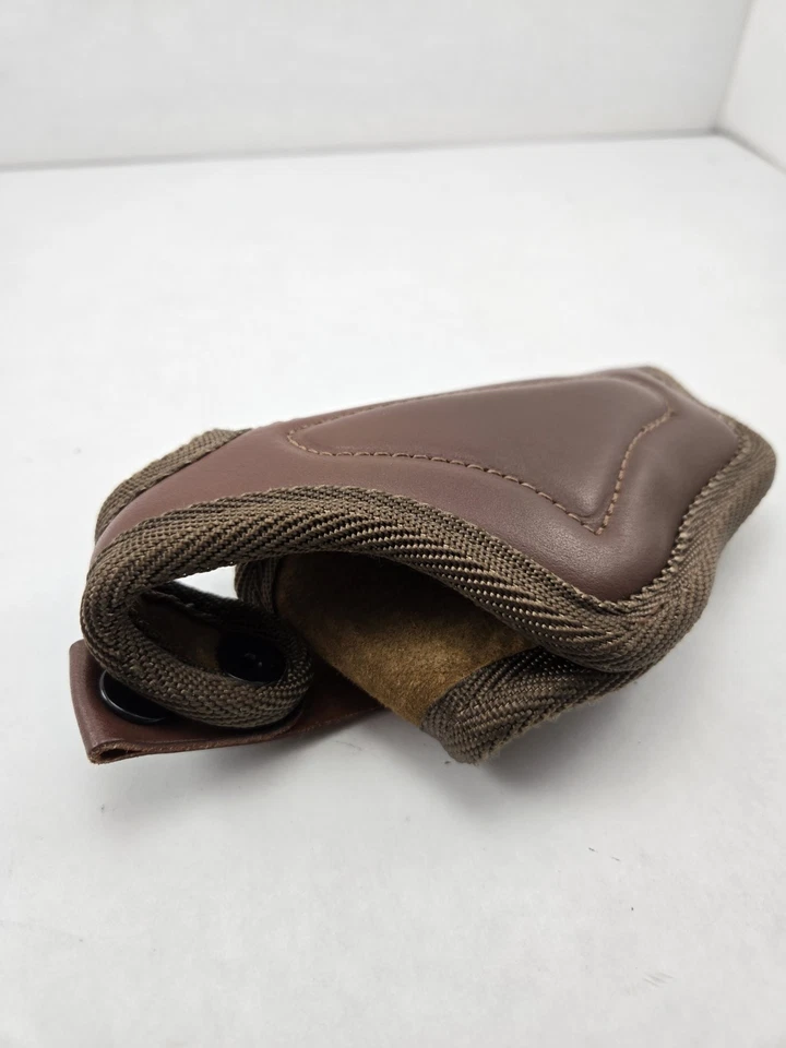 Used Gould Goodrich Small Auto Holster OWB Right Hand Ruger LCP II Kahr CW380 - Image 3 of 4