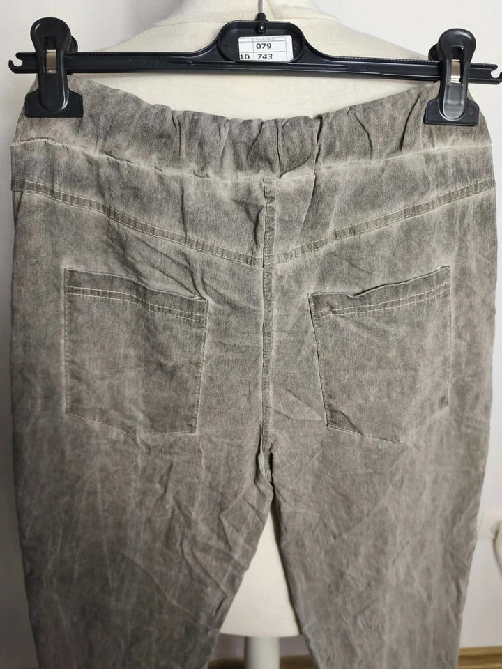 ISSIMA MADE IN ITALY coole Jogpants stylische Details Gr. 38 40 42 44 NEU - Bild 4 von 4