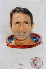 ASTRONAUT JAMES B IRWIN APOLLO 15 LUNAR MODULE PILOT 1971 4X6 PHOTO