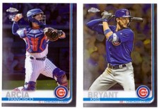 2019 Topps Chrome - CHICAGO CUBS Near Team Set Missing #185