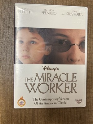 The Miracle Worker - DVD - Disney Remake - Rare & OOP!