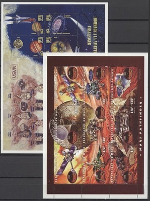 Raumfahrt, Space - Mali - 2 KB ** MNH 1996-1997