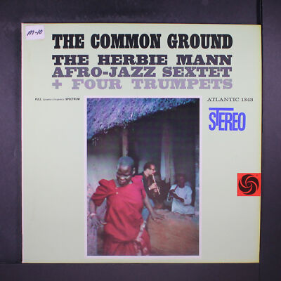 ジャズレコード HERBIE MANN HERBIE MANN & AFRO-JAZZ SEXTET: the common ground ATLANTIC