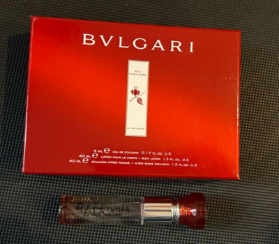 Bvlgari Au The Rouge Travel Items Body Lotion, After Shave Balm