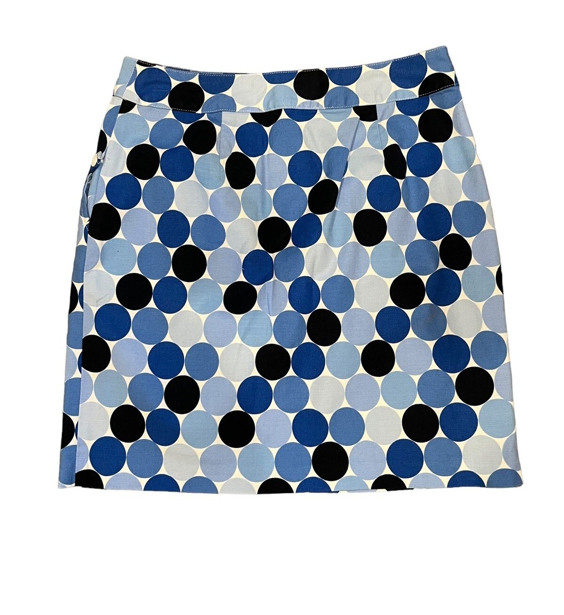 Vintage Talbots Petites Stretch Cotton/Spandex Geometric