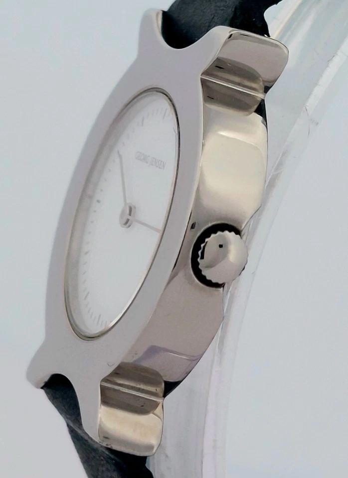 GEORGE JENSEN Denmark Andreas Mikkelsen Ladies Quartz Stainless Swiss Watch 369 - Image 3 of 4