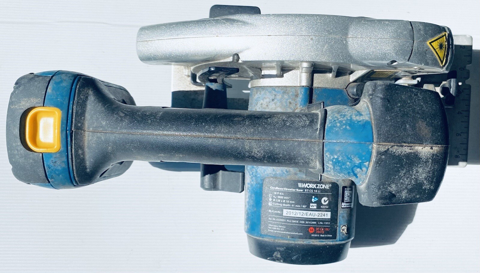 WORKZONE Cordless CIrcular Saw BTCS 18 L i NO CHARGER FREE POST eBay