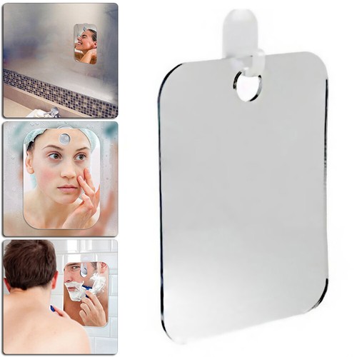 Acrylic Portable Shaving Suspensibility Anti Fog Looking Glass Fogless Mirror