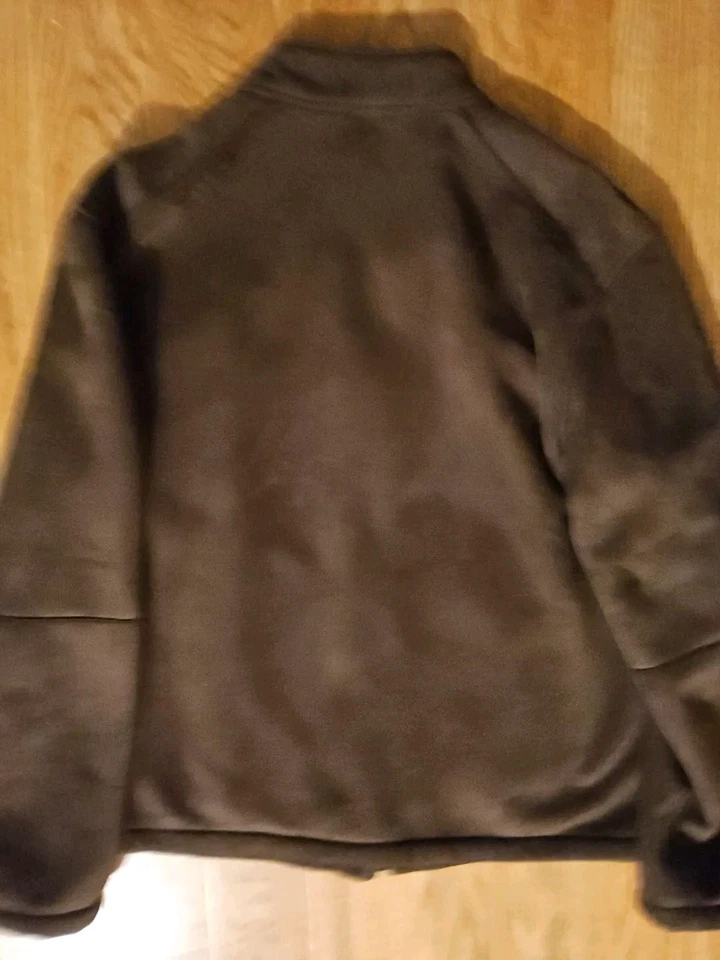 CHAQUETA HOMBRE CLAIBORNE ACABADO GAMUZA MARRÓN FORRADA POLAR TALLA XL Foto 3 de 4