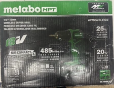 NEW Metabo Hitachi HPT DS18DDXS 18V  Drill 2-2AH Batteries & Charger