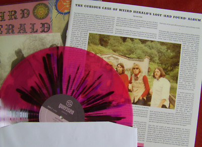 WEIRD HERALD - JUST YESTERDAY  1969 Prog. Psych Rock Lp NEU Rare COLOURED SEALED