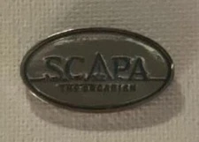 SCAPA THE ORCADIAN DISTILLERY SCOTCH WHISKY LAPEL PIN BADGE ( GLENCAIRN )