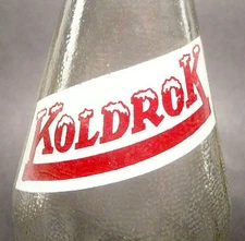 vintage ACL Soda Bottle: KOLDROK of PITTSBURGH, PA - 9  oz ACL