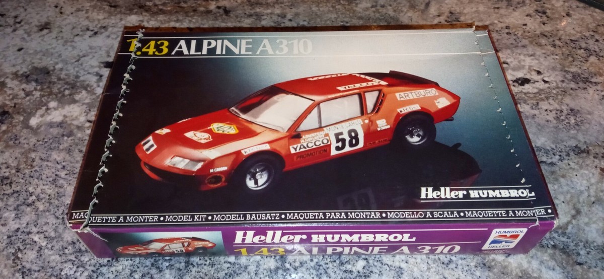 Alpine Renault A310 # 5 Monte Carlo 1965 J-L.Thériet / 1:43 (Neu und