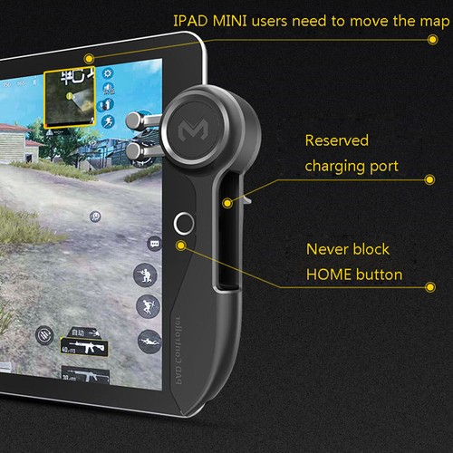 For iPad Tablet Cellphone PUBG Game Six Finger Game Joystick Trigger Handle Kits - Picture 6 of 12
