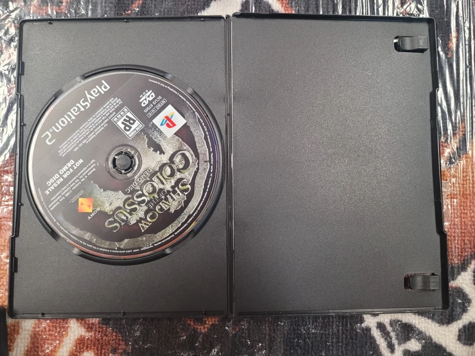 Shadow of the Colossus Demo Ps2 NoManual DEMO Tested EN Free Shipping in Canada - Image 2 of 3