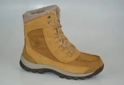 Timberland Boots D'Hiver Chillberg Premium 8414R Étanches Femme Chaussure Jaune - Photo 1/4