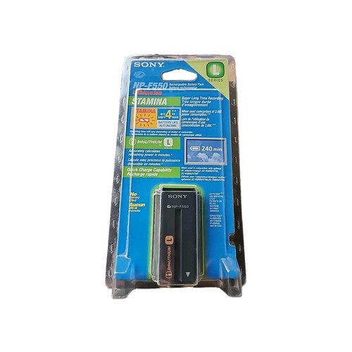 Genuine Sony NPF550 InfoLithium Rechargeable Battery Pack L Series