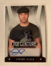 2025 Leaf Pop Century JEREMY PIVEN White Parallel Auto 1/1 Old School