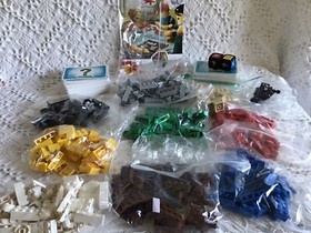 2 Combined LEGO 3844 Creationary Game Retired 95-99% Complete Set