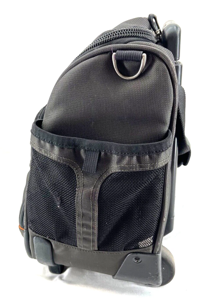 Briggs & Riley Black Travel Portable Overnight Rolling Carry-On Bag Luggage - Image 4 of 4