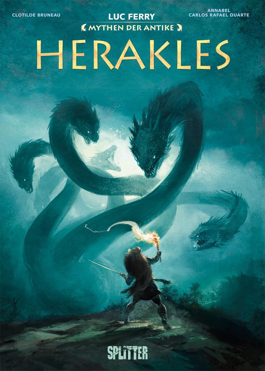 Thumbnail - Mythen Der Antike: Herakles (graphic Novel) - Luc Ferry -