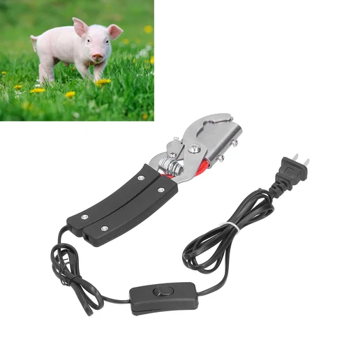 Electric Heating Tail Clamp Cutter Tail Cutting Plier For Piglets Sheep Dog HOT - Picture 10 of 20