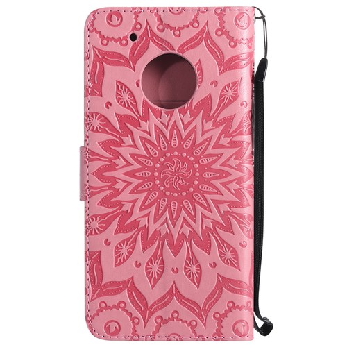 SunFlower Wallet PU Leather Case For Motorola Moto Power G10 G30 G50 E20 E30 E40 - Picture 3 of 16