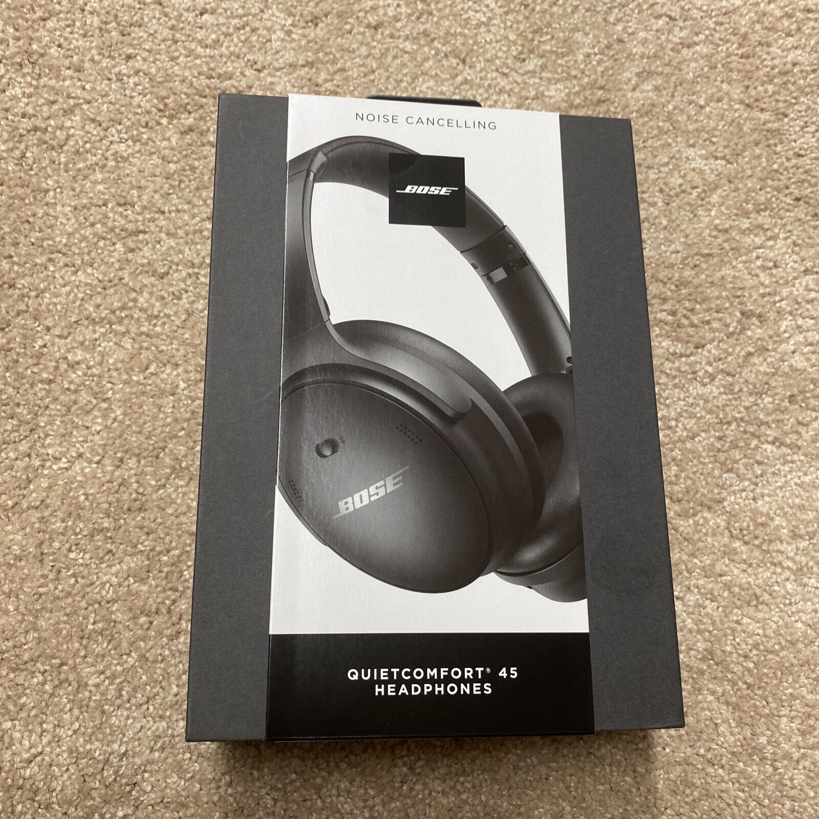 Bose QuietComfort 45 Wireless Over-Ear Headset - Black for sale 