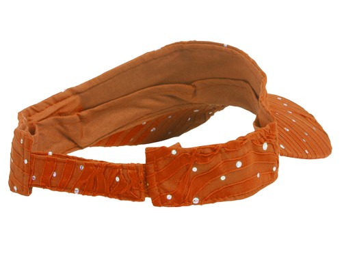 Glitter Sequin Visor - Orange - Picture 4 of 4