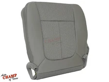 2009-2010 Ford F-150 XLT -Driver Side Bottom Replacement Cloth Seat Cover Gray