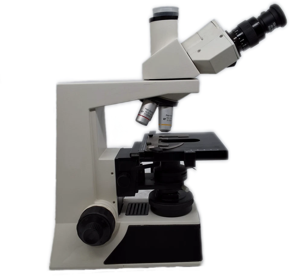 US Micro CXrIII Plan Achro Research Microscope 4x/10x/20x/40x Binoc/Trinoc  - Image 4 of 4